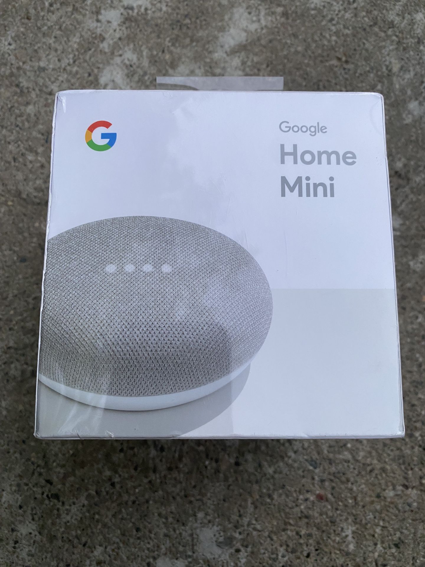 NEW Google Home Mini Smart Speaker w/Google Assistant - Chalk GA00210-US