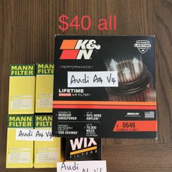 Engine Air Filter/Oil Filters NEW  