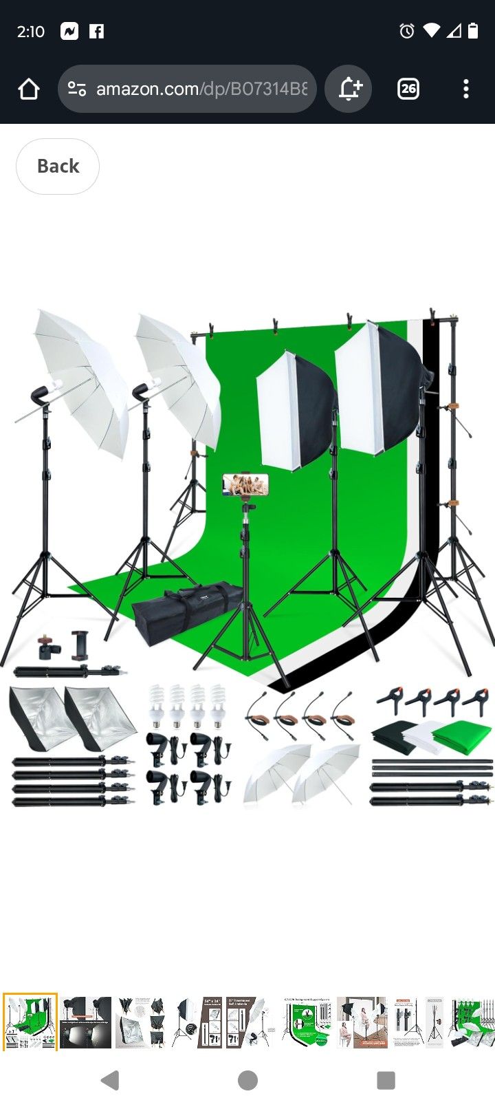 Pod Cast Set Up With Green Screen And Camera