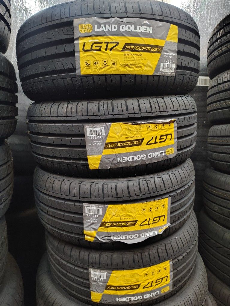 Llantas/Tires 195/50r15 Landgolden INSTALACIÓN Y BALANCEO GRATIS