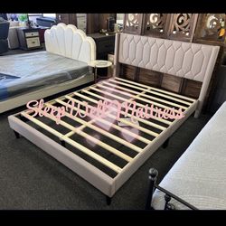 Queen size bed frame only
