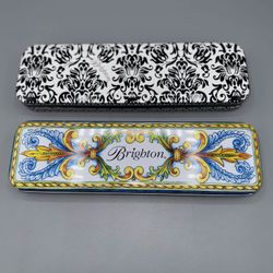 Brighton metal tin watch cases