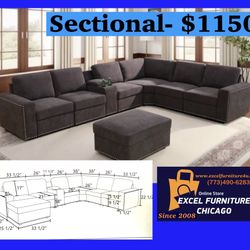 🌼FREE DELIVERY🌼Brand New Sectional Sofa Couch 