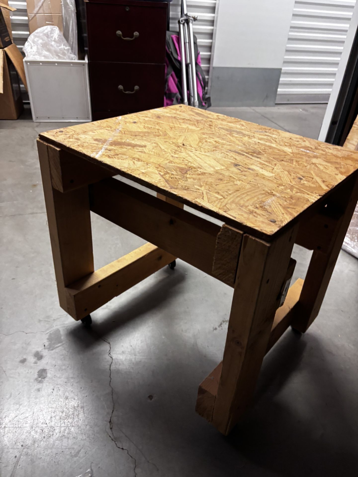 Homemade Roller Cart