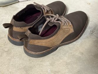 MARK NASON Westside Clubman Oxford SN 68961 Casual Classy Knit Dress Shoe 14 BRN