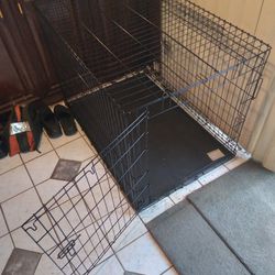 48in Large Metal Dog Cage