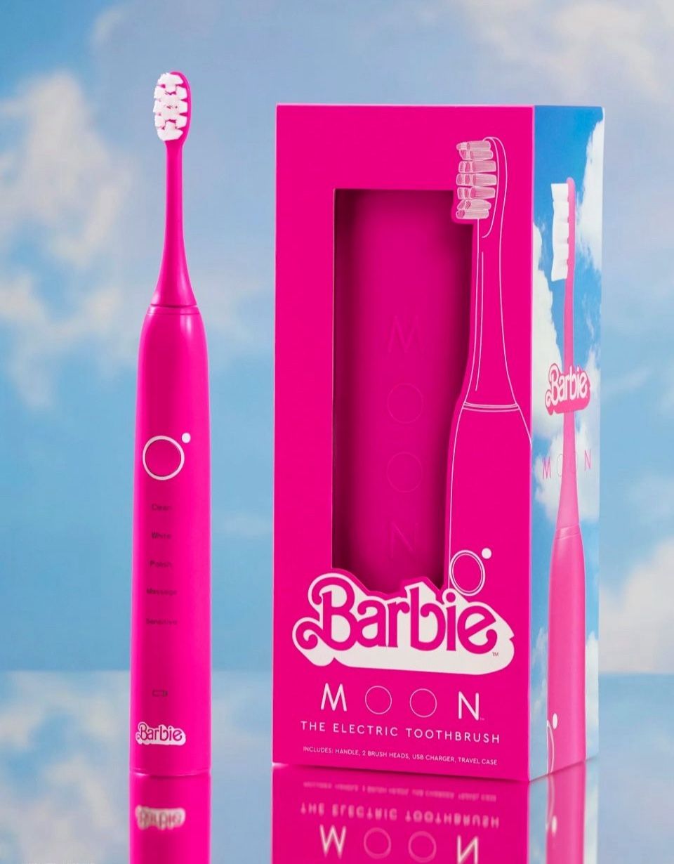 BARBIE x MOON PINK ELECTRIC TOOTHBRUSH (NEW/SEALED)