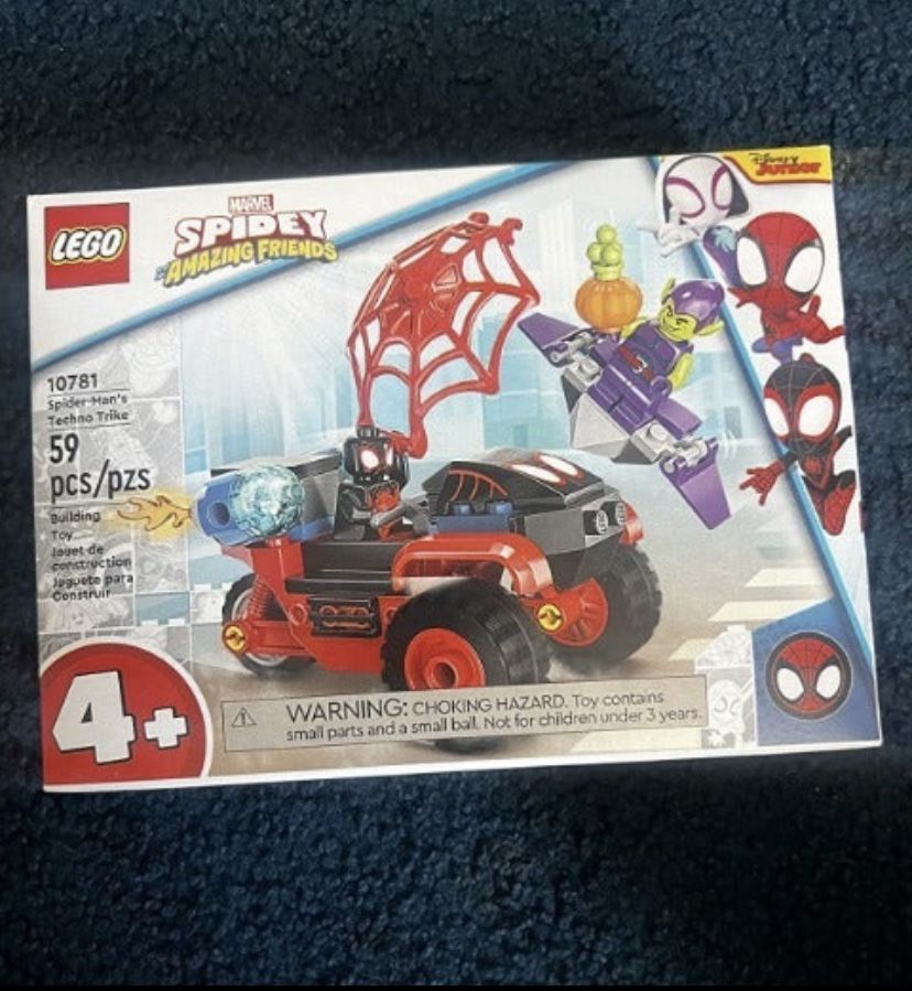 Spider-Man’s Techno Trike Kit LEGO Marvel Spidey and His Amazing Friends