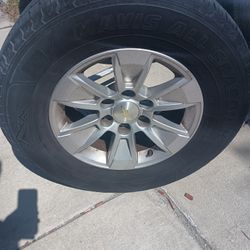 17" Chevy Rim & Tire