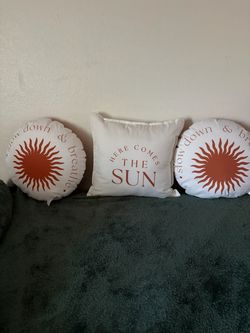 3 Decorative Pillows