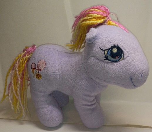 Hasbro My Little Pony Plush Triple Treat 2004 Lilac/Purple Horse