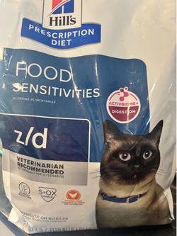 Hills cat food z/d