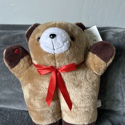Cough Buddy Teddy Bear – Recovery / Funny Gift 🧸