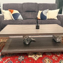 Sofa, Loveseat, Recliner And Coffee Table 
