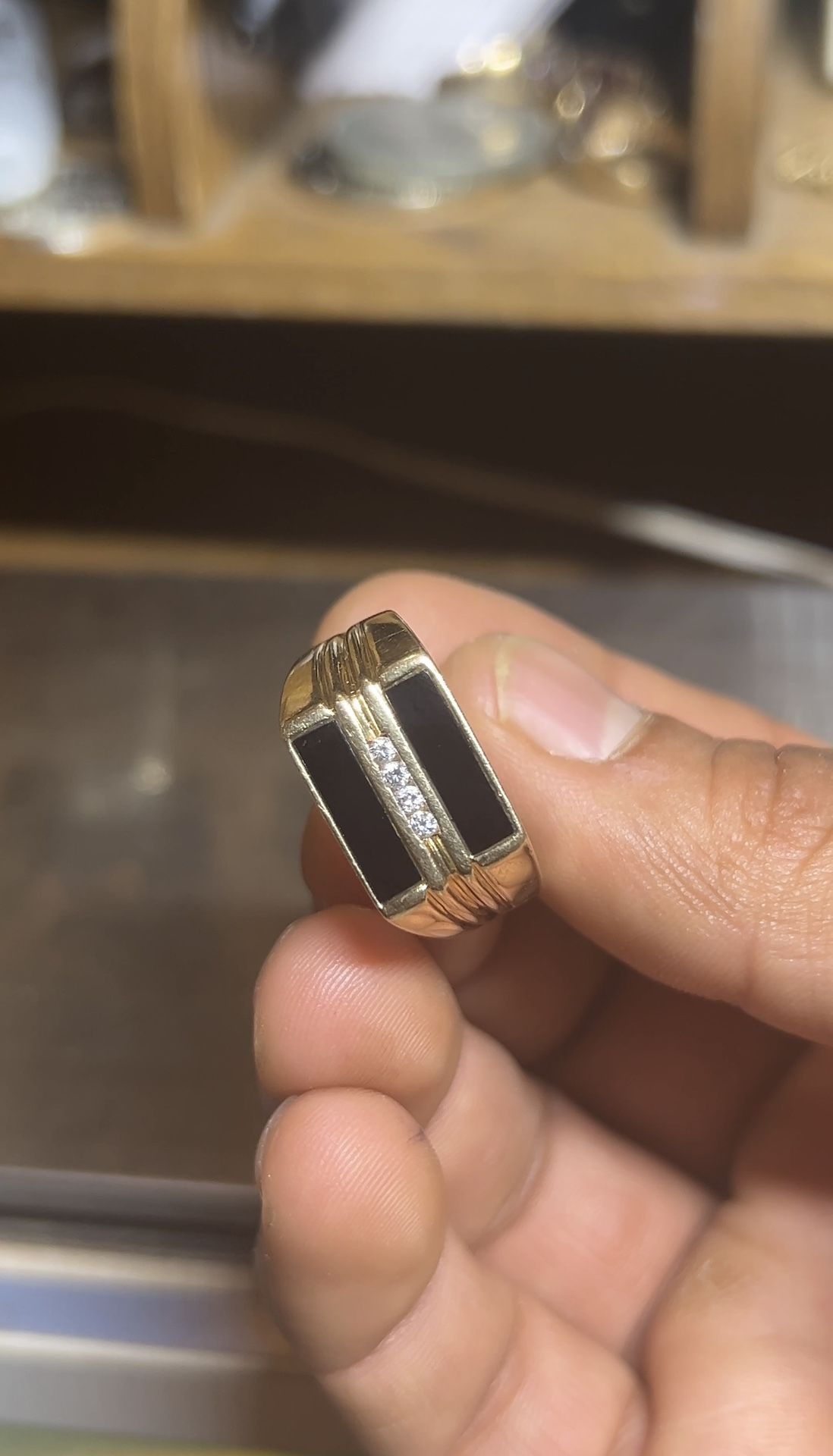 14k Gold Diamond Ring