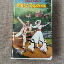 Mary Poppins VHS tape