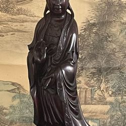 Carved Wooden Statue 