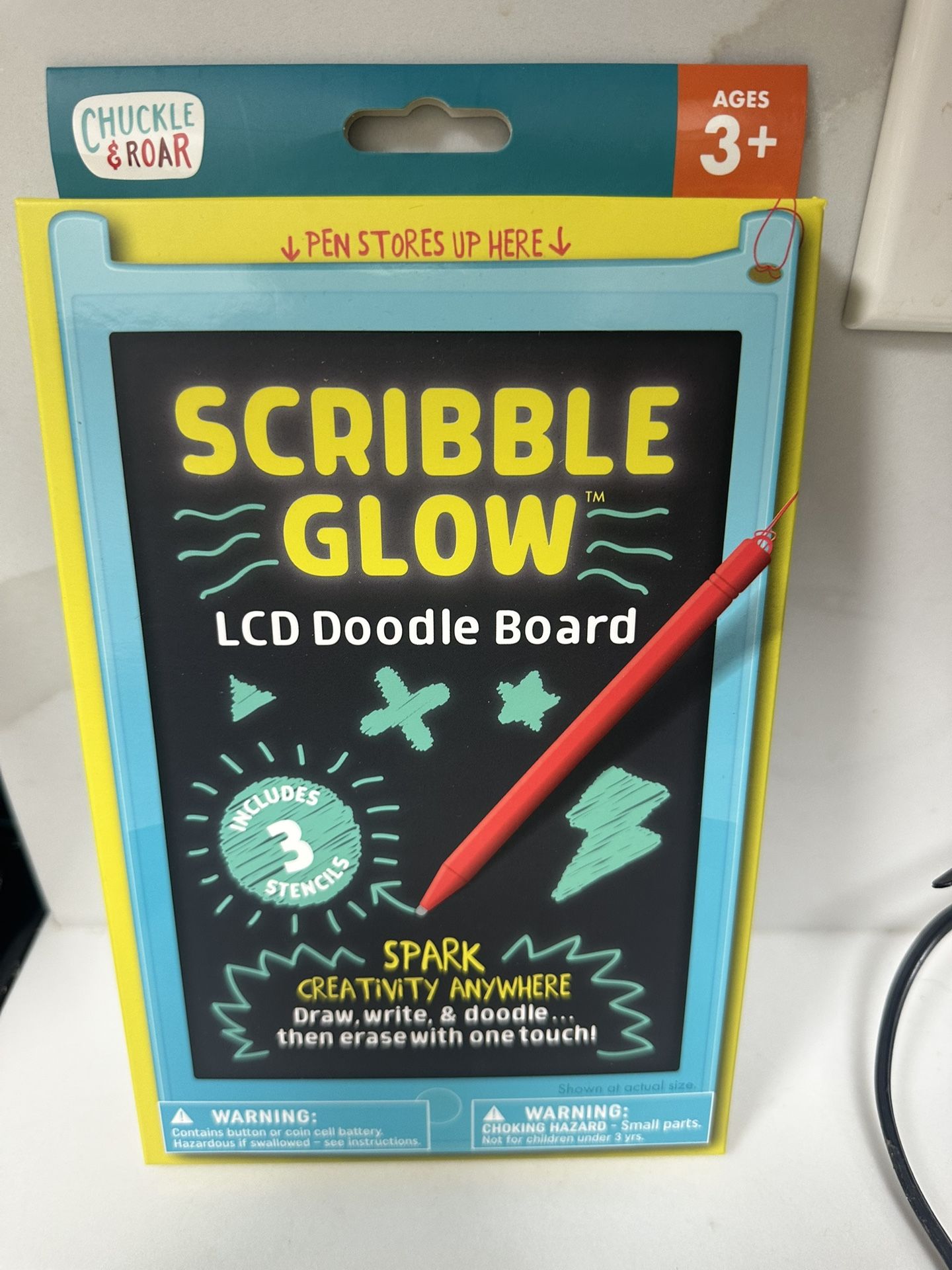 Scribble Glow LCD Doodle Board