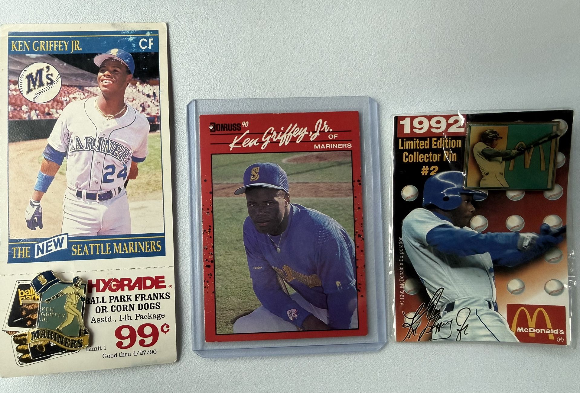 1990 Donruss Mariners Ken Griffey Jr - I Have At Least 100 More Cards Baseball, Basketball, Football And Modern Pokémon 