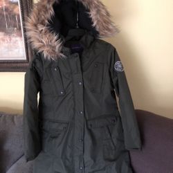 Women’s Coat New With Tags In Olive Color .size Large .originally $150 Asking $55 Or Best Reasonable Offer