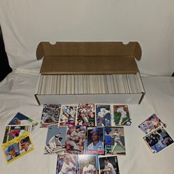 MLB trading cards lot of 800+ cards various years and makes!