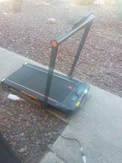 Folding Treadmill with Handlebar