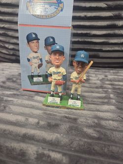 Don Drysdale Maury Wills Bobble Head