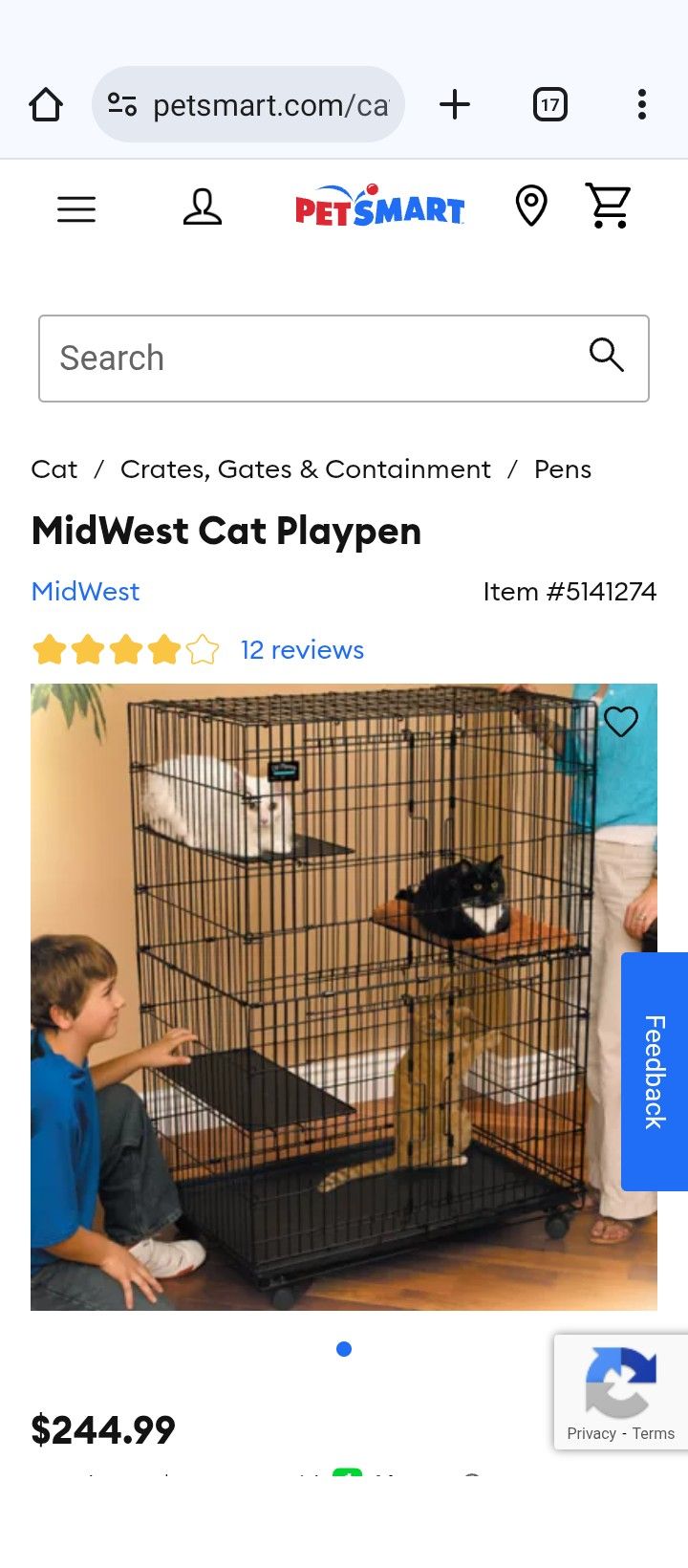 Cat Playpen/Crate