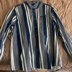 Nike Supreme Long Sleeve Button Up