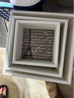 “Paris” Themed box shelves
