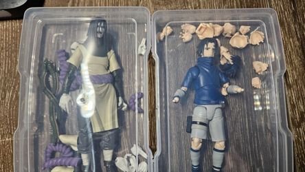 S.H. Figuarts Naruto Bundle - Orochimaru & Sasuke (Broken / Fodder Parts)