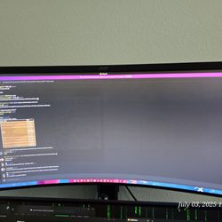 34in Ultra wide Acer Monitor 165hz
