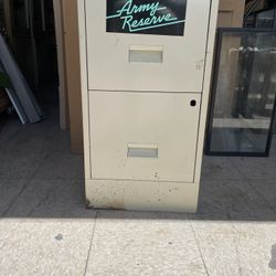 File Cabinet Two Drawers No Lock