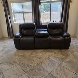 Trailblazer Real-Grain Leather Recliner 