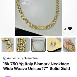 Selling Gold 18 K 4700