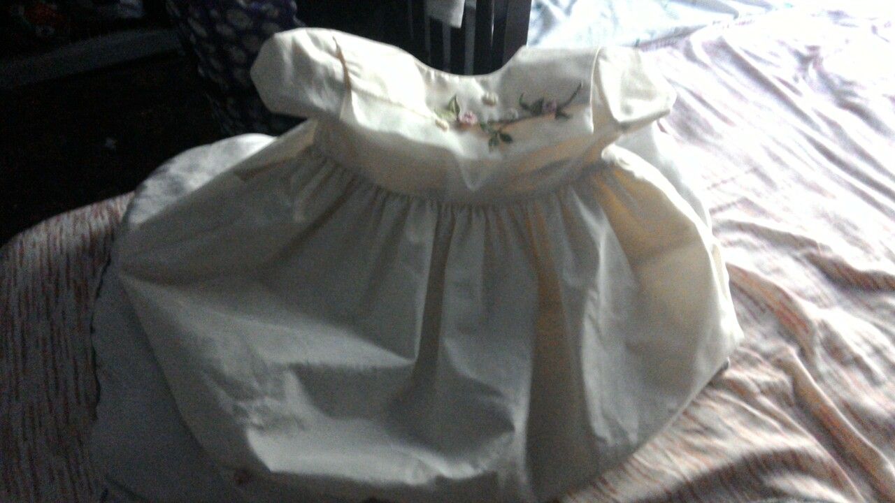 Beautiful creme color dress