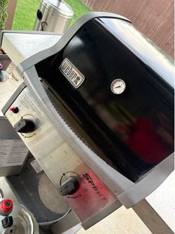2 burner weber grill spirit