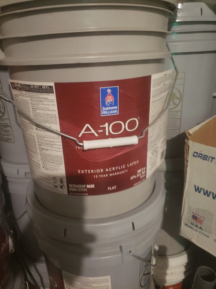 Gallons Of Paint Exterior A100 Flat