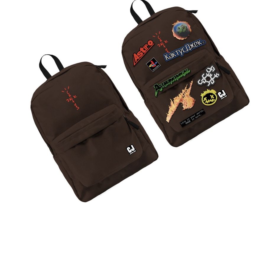 Travis Scott cactus jack Backpack With Patch Set for Sale in Anaheim, CA -  OfferUp