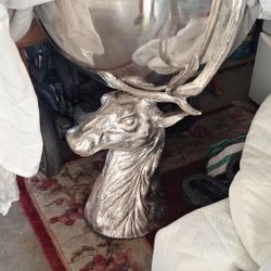 Deer Head Champagne Bowl