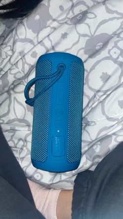 Blue speaker