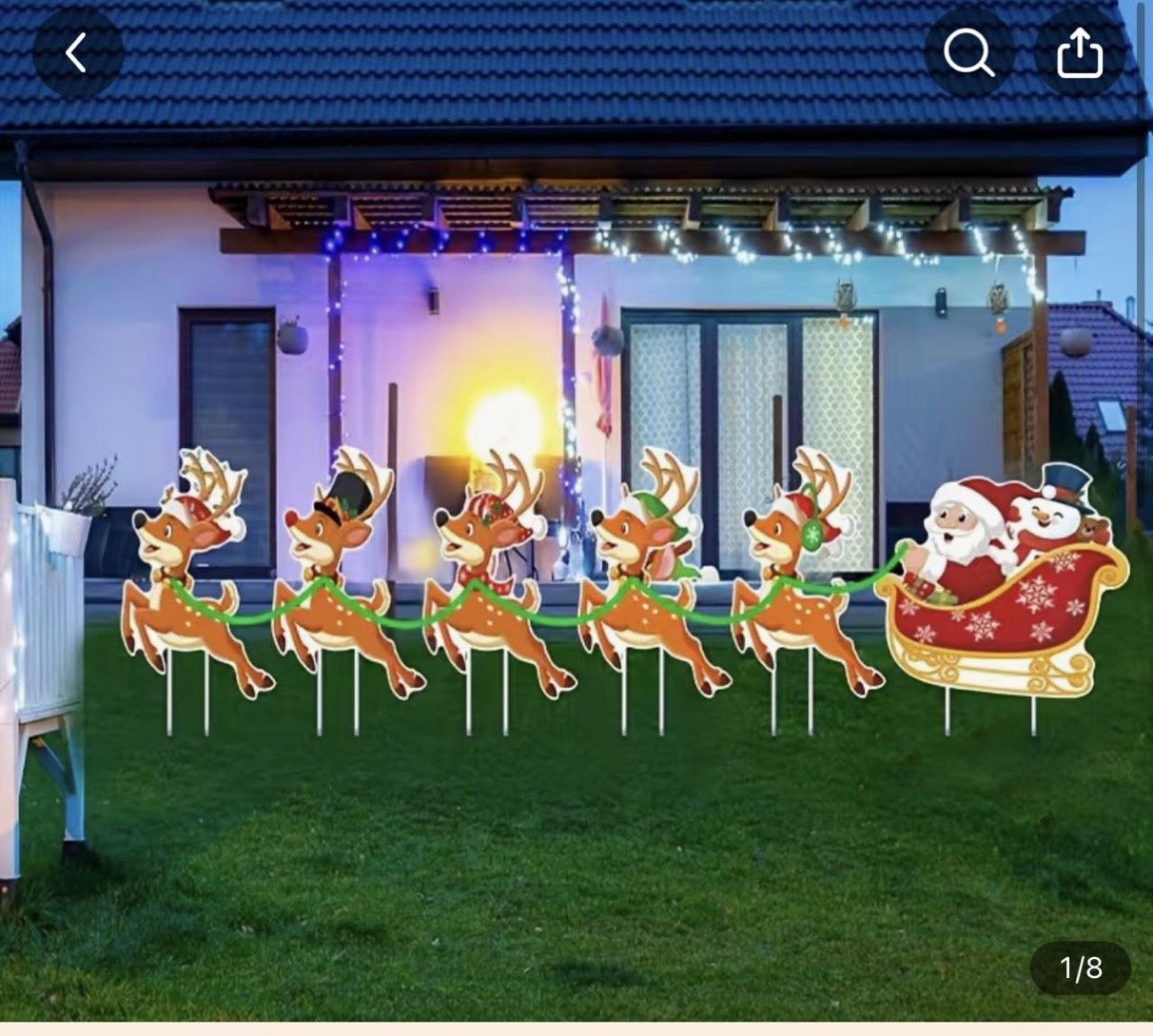 Outdoor christmas decorations