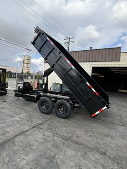 8.5x14x2 HD Dump Trailer 