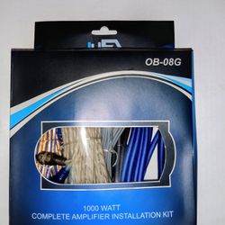 Elite 8 Gauge Amp Kit Brand New In The Box 