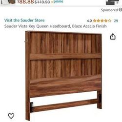 Barely used Queen Headboard 