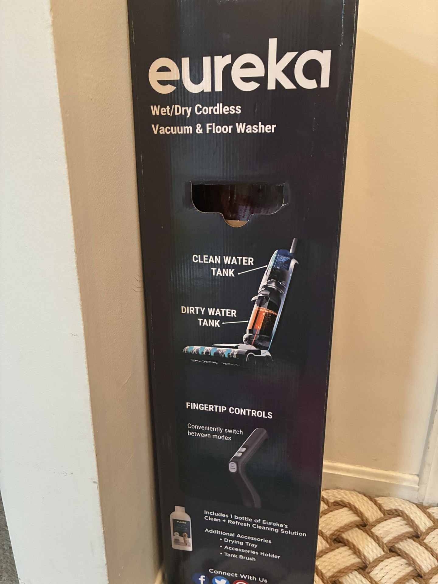 Eureka Dry, Cordless Vacuum, And Floor Washer