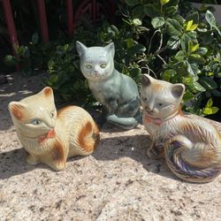 3 Cats Decoration $6 For 3