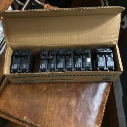 (5) Siemens 120/240V Circuit Breakers - 50A