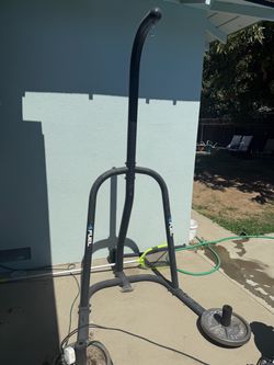 Punching bag stand