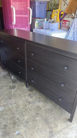 Dark Brown 6-Drawer Dresser